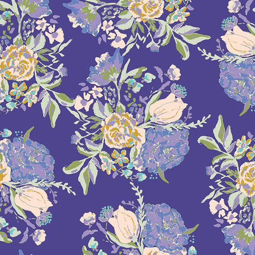 Art Gallery Fabrics Charlotte The Solarium Dark FAT QUARTER