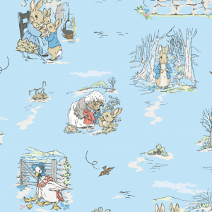 The Craft Cotton Co Peter Rabbit & Friends by Beatrix Potter Blue Peter Rabbit