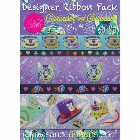 {New Arrival} Tula Pink Curiouser DayDream Designer Ribbon Pack