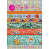 {New Arrival} Tula Pink Tiny Beasts Glow Designer Ribbon Pack