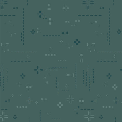 {New Arrival} Art Gallery Fabrics Decostitch Elements Winter Spruce