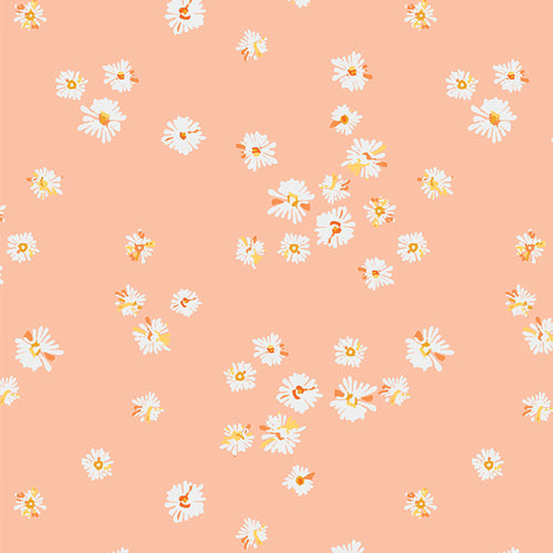 Art Gallery Fabrics Daisy Hazy Daisies Glow