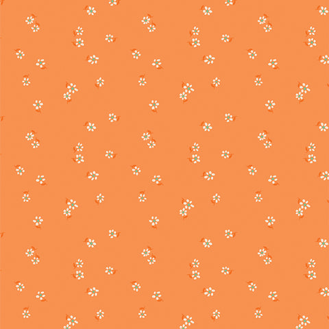 Art Gallery Fabrics Daisy Drifting Florets Marmalade