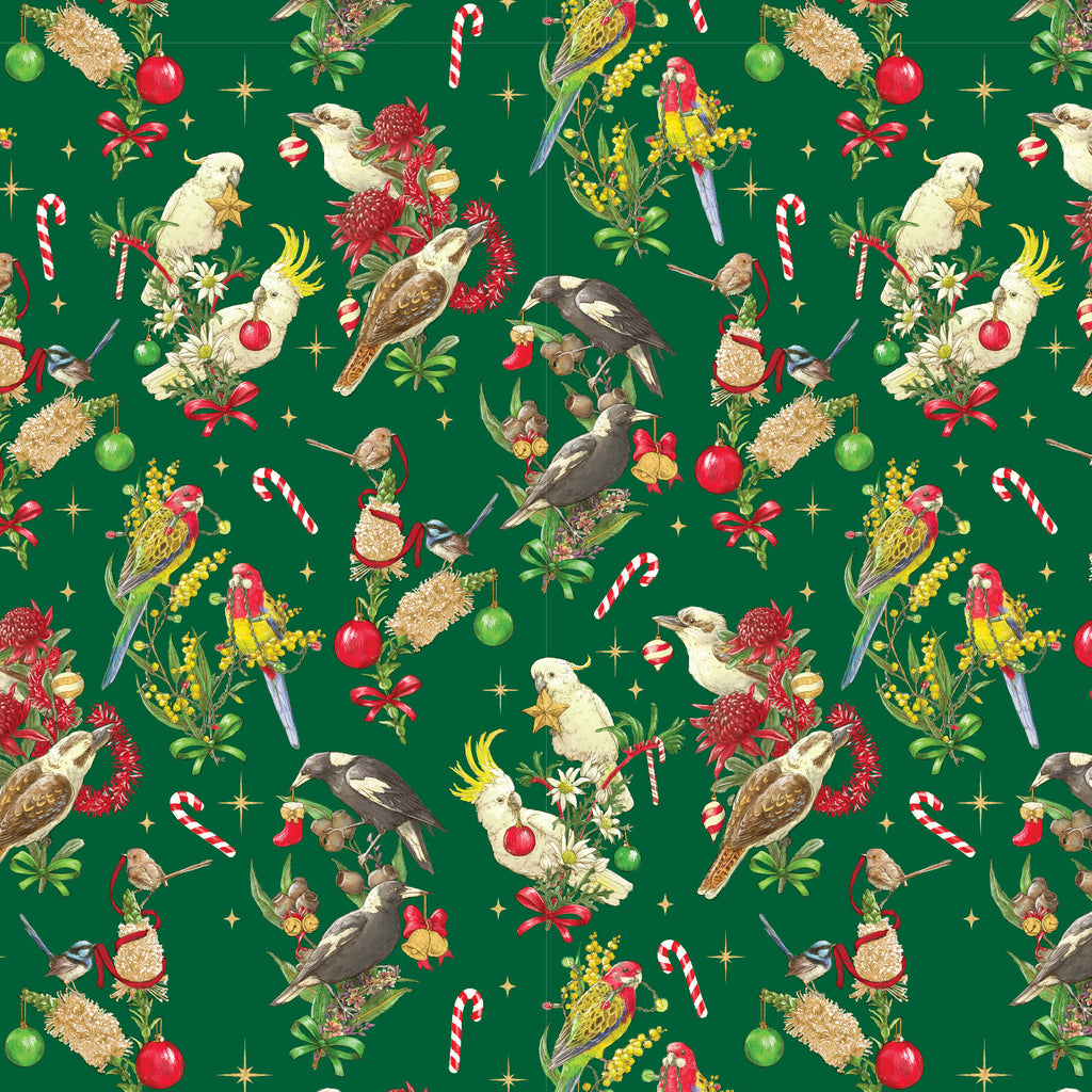 Devonstone Bush Birds Christmas Evergreen