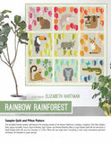 {New Arrival} Elizabeth Hartman Patterns Rainbow Rainforest Sampler Quilt & Pillow Pattern