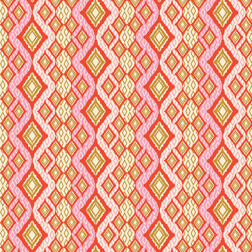 Art Gallery Fabrics Eve Exotic Bandana Ruby