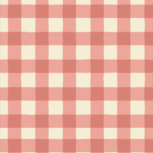 {New Arrival} Art Gallery Fabrics Plaid of My Dreams FLANNEL Blush