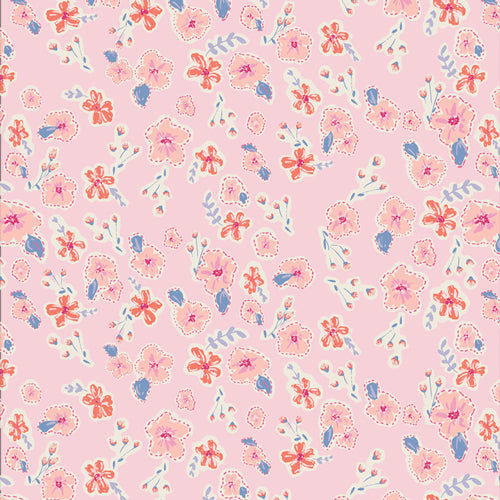 Art Gallery Tails & Threads FLANNEL Sweetly Sewn