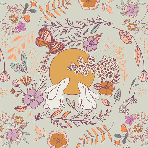 Art Gallery Fabrics The Season of Tribute - Crafting Magic FLANNEL Moon Stories Five