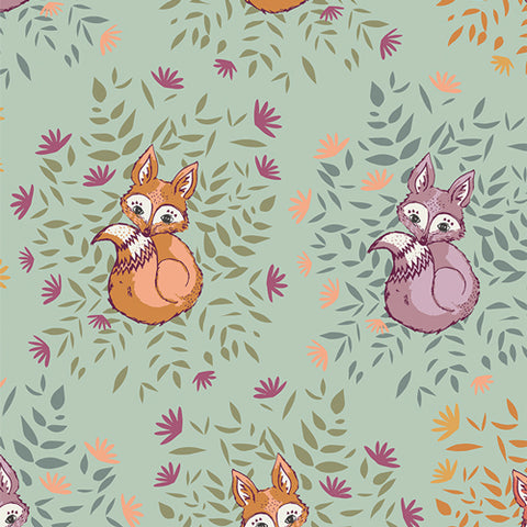 {New Arrival} Art Gallery Fabrics The Season of Tribute - Crafting Magic FLANNEL Foxes Five