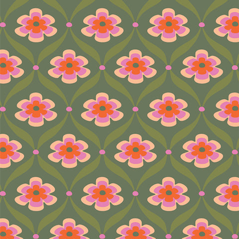 Art Gallery Fabrics Flower Bloom Flowering Waves
