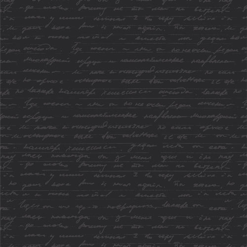 Art Gallery Fabrics Duality Fusion Lyricist’s Diary Black