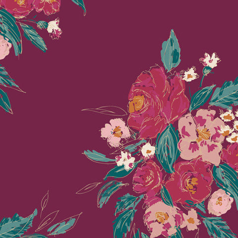 Art Gallery Fusion Foresta Extempore Foresta FAT QUARTER