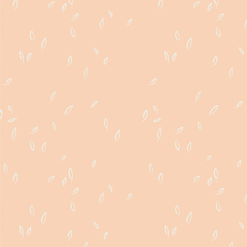 Art Gallery Fabrics Nectarine Fusion Dancing Leaves Nectarine