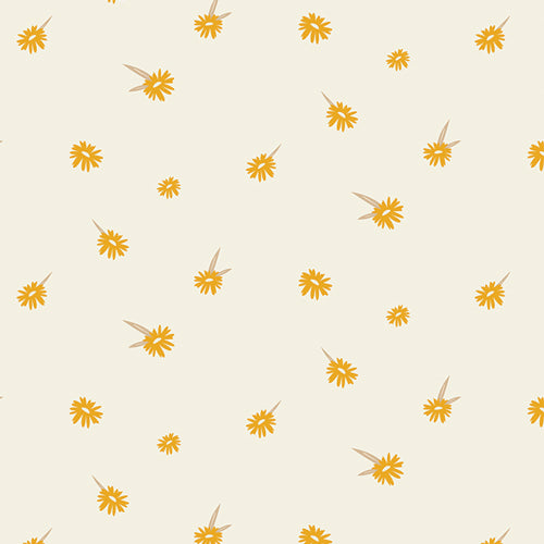 {New Arrival} Art Gallery Fabrics Honey Fusion Dancing Daisies Honey