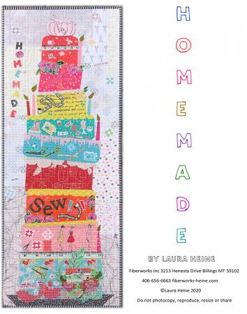 Laura Heine Homemade Collage Pattern