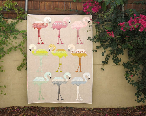 {New Arrival}Elizabeth Hartman Patterns Florence Flamingo