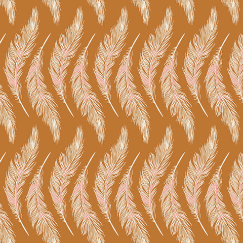 Art Gallery Homebody Presently Plumes Gold
