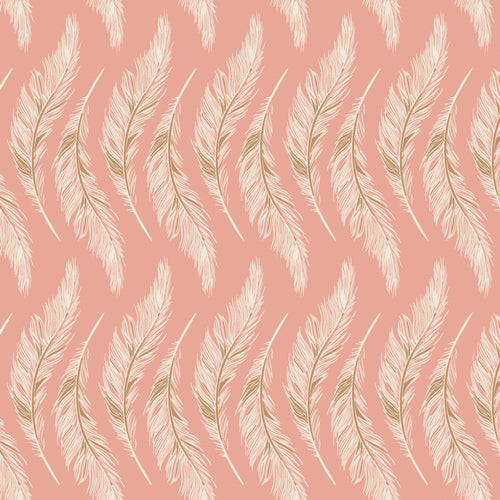 {New Arrival} Art Gallery Homebody Presently Plumes Rose