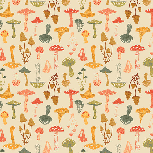 Art Gallery Fabrics Hazelwood Underwood Sprouts Pale