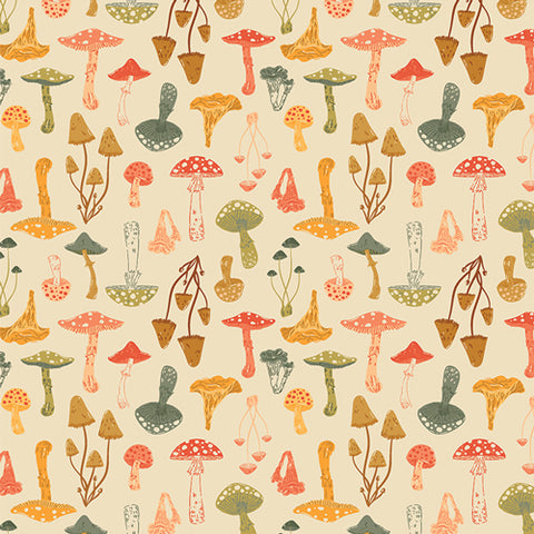 {New Arrival} Art Gallery Fabrics Hazelwood Underwood Sprouts Pale
