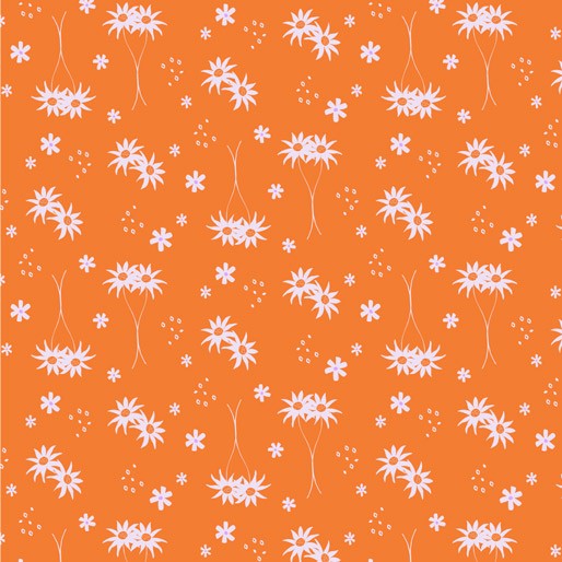 Amanda Joy Designs Koala Garden Little Floral Orange