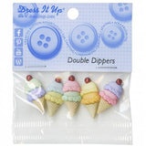 Dress it up Buttons Double Dippers