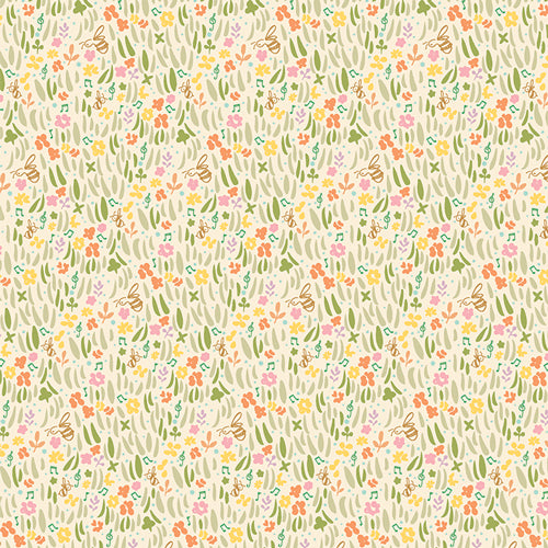 {New Arrival} Art Gallery Fabrics LullaBee KNIT Gardenland Shine