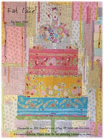 Laura Heine Eat Cake Collage Pattern