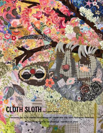 {New Arrival} Laura Heine Cloth Sloth Pattern
