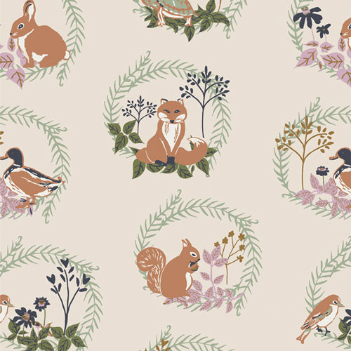 Art Gallery Fabrics Lilliput Forest Friends