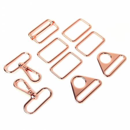 {New Arrival} Sallie Tomato Hardware Kit Townsend Bag Rose Gold