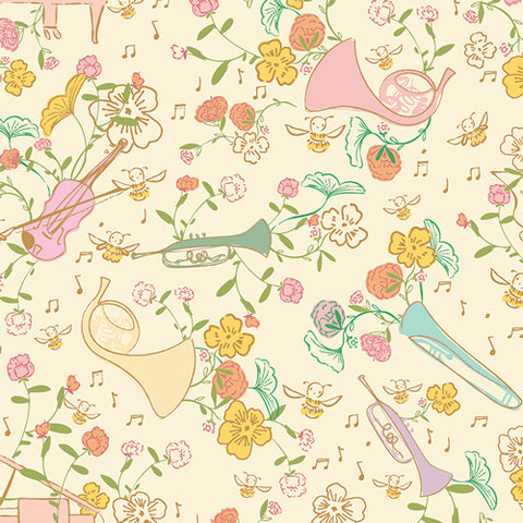 {New Arrival} Art Gallery Fabrics LullaBee Nature's Melody