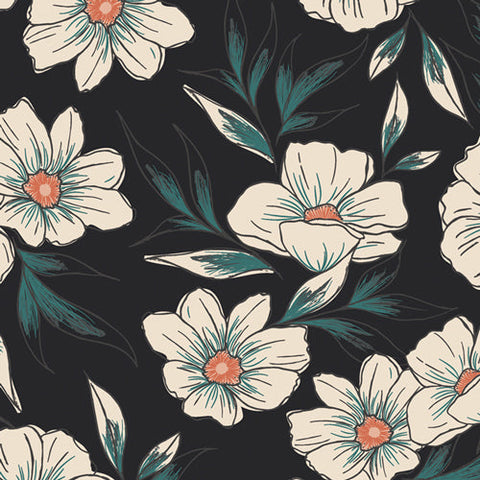 Art Gallery Luna & Laurel Tinted Blooms  FAT QUARTER