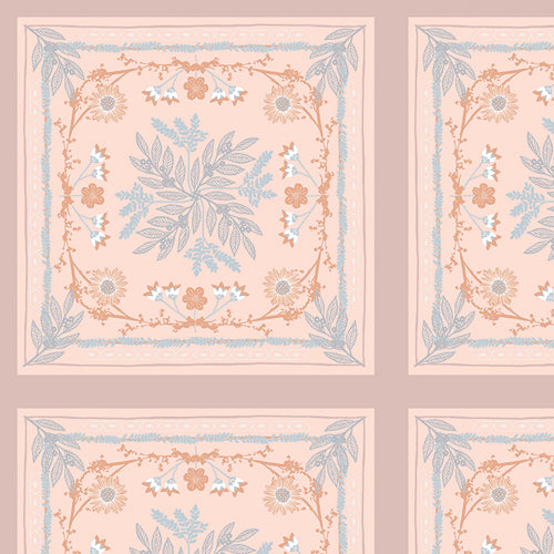 Art Gallery Fabrics Mindscape Seaside Tiles Blush