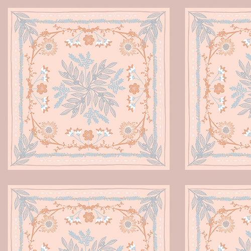 {New Arrival} Art Gallery Fabrics Mindscape Seaside Tiles Blush