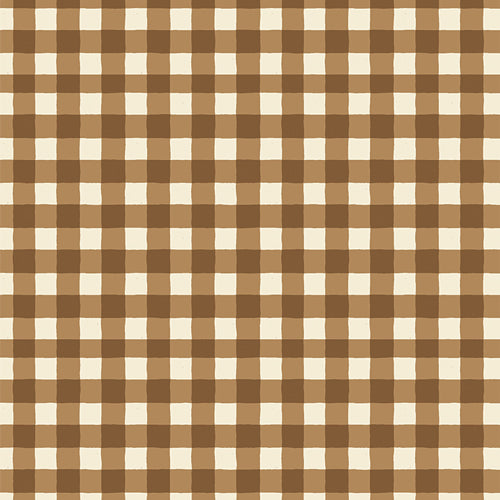 {New Arrival} Art Gallery Fabrics Storyteller Plaids Small Plaid of my Dreams Caramel