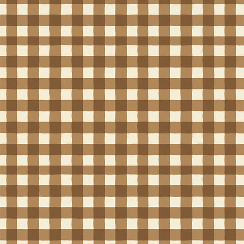 {New Arrival} Art Gallery Fabrics Storyteller Plaids Small Plaid of my Dreams Caramel