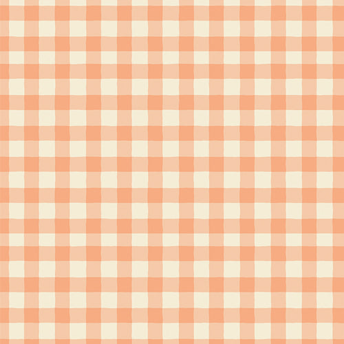 {New Arrival} Art Gallery Fabrics Storyteller Plaids Small Plaid of my Dreams Apricot