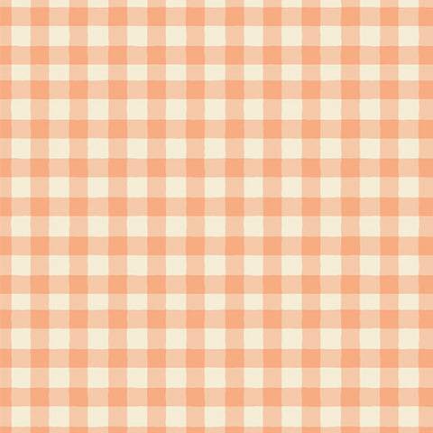 {New Arrival} Art Gallery Fabrics Storyteller Plaids Small Plaid of my Dreams Apricot
