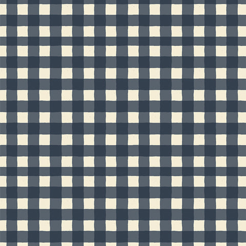 {New Arrival} Art Gallery Fabrics Storyteller Plaids Small Plaid of my Dreams Navy