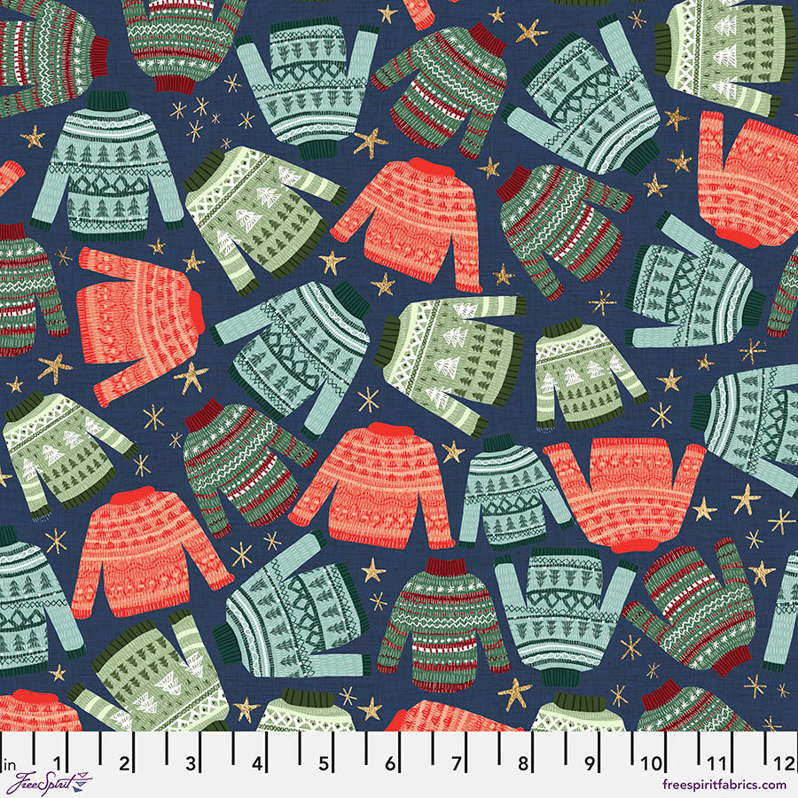 FreeSpirit Mia Charro Christmas Squad Winter Warmth Navy