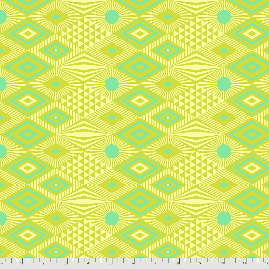{New Arrival} Tula Pink Daydreamer Lucy - Pineapple