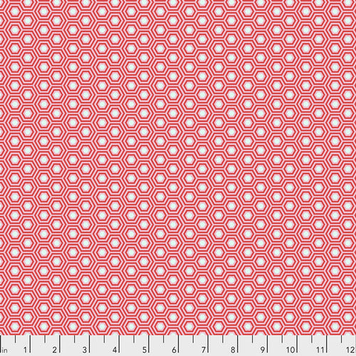 {New Arrival} Tula Pink True Colours Hexy Flamingo