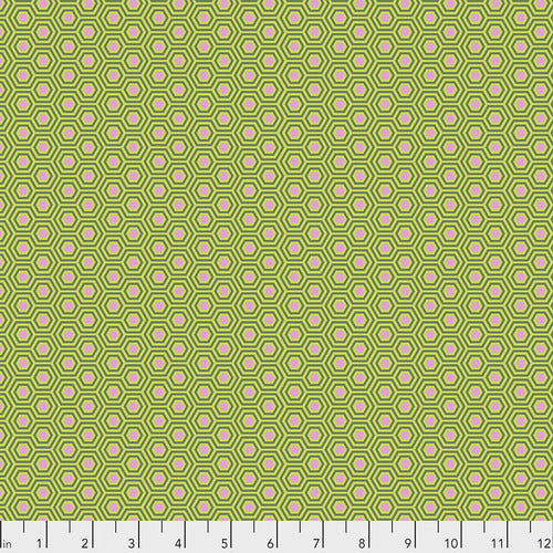 {New Arrival} Tula Pink True Colours Hexy Juniper