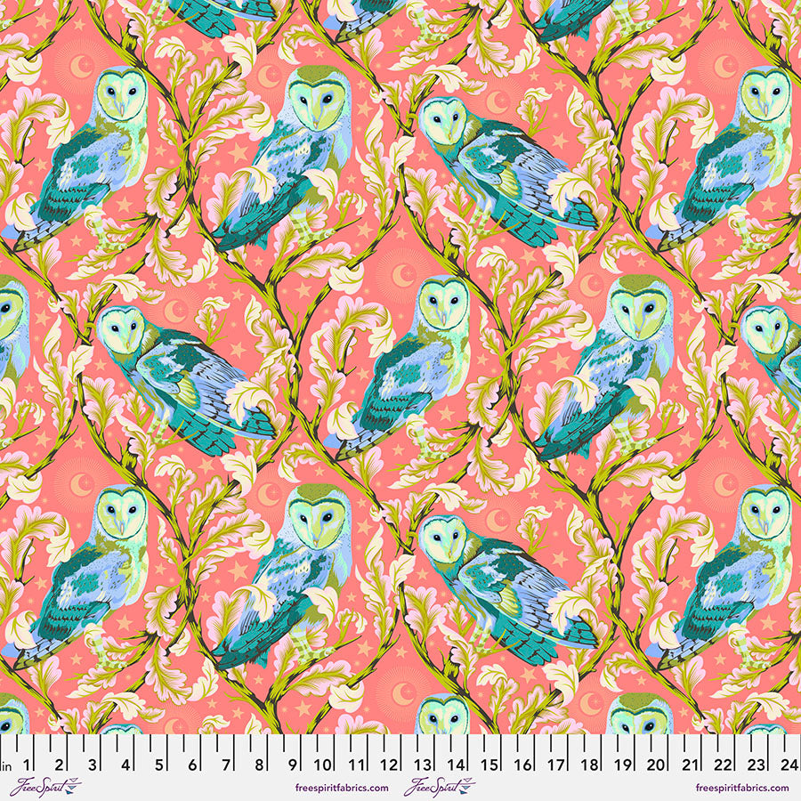 {New Arrival} Tula Pink Moon Garden Night Owl - Dawn