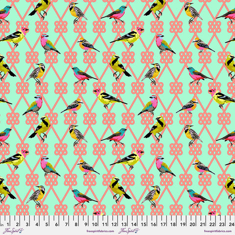 {New Arrival} Tula Pink Moon Garden In a Finch - Dawn