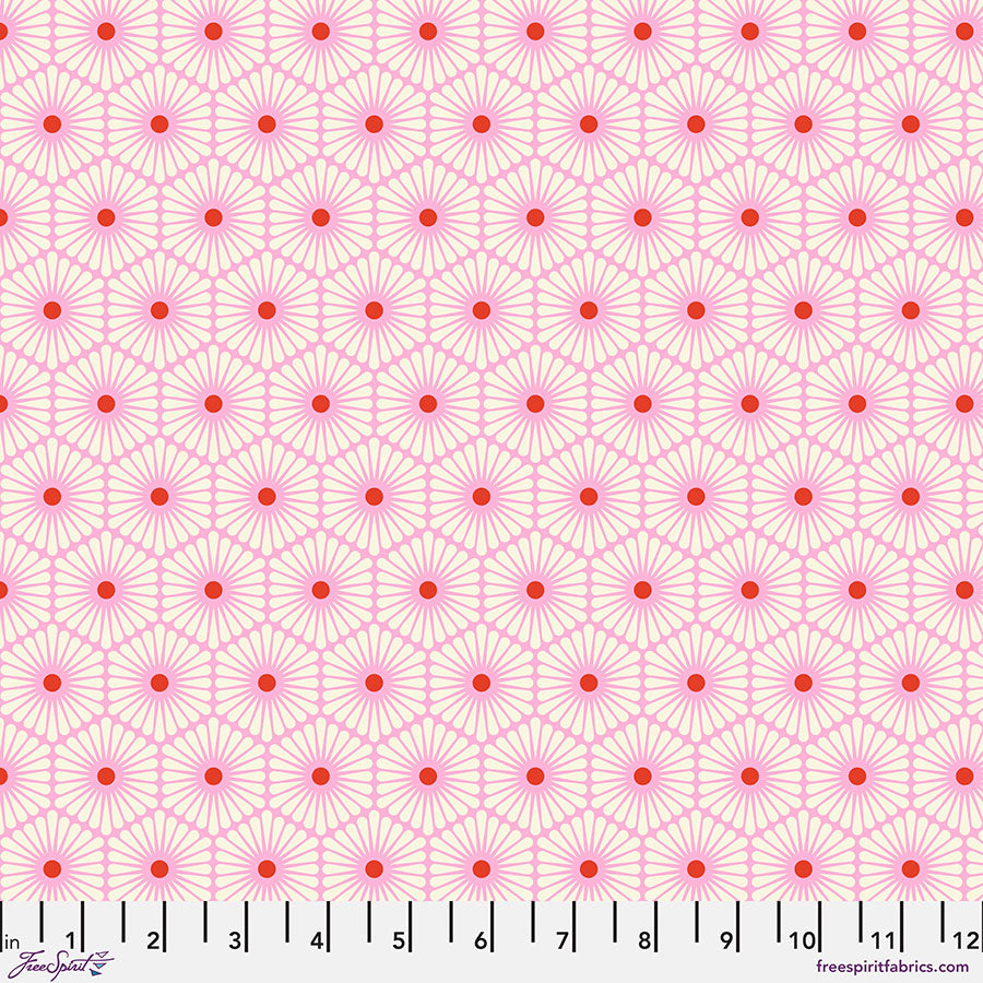 {New Arrival} Tula Pink FreeSpirit Besties Daisy Chain - Blossom