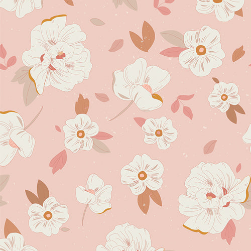 Art Gallery Fabrics Gayle Loraine RAYON Magnolia Dreams Sweet