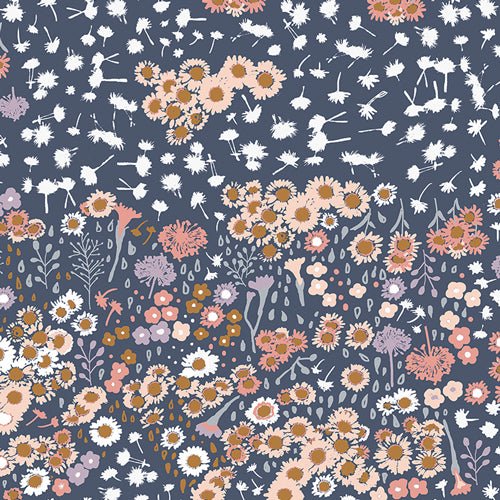 Art Gallery Fabrics The Season of Tribute - Eclectic Intuition RAYON Flora Fields Four